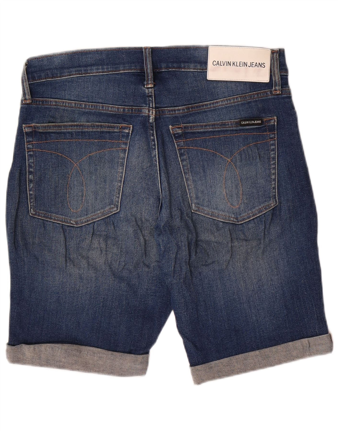 CALVIN KLEIN Mens Denim Shorts W31 Medium Blue