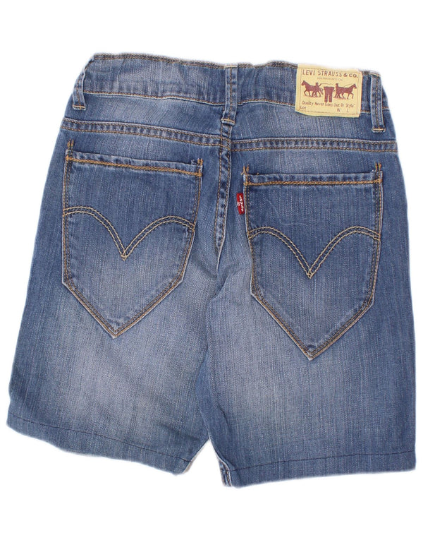 Levi's Jungen-Jeansshorts, 9–10 Jahre, W22, blaue Baumwolle