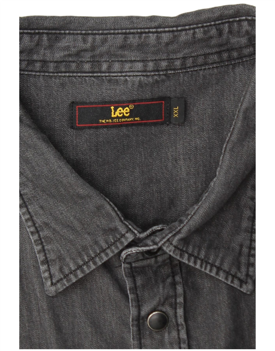 LEE Herren Jeanshemd 2XL Schwarz