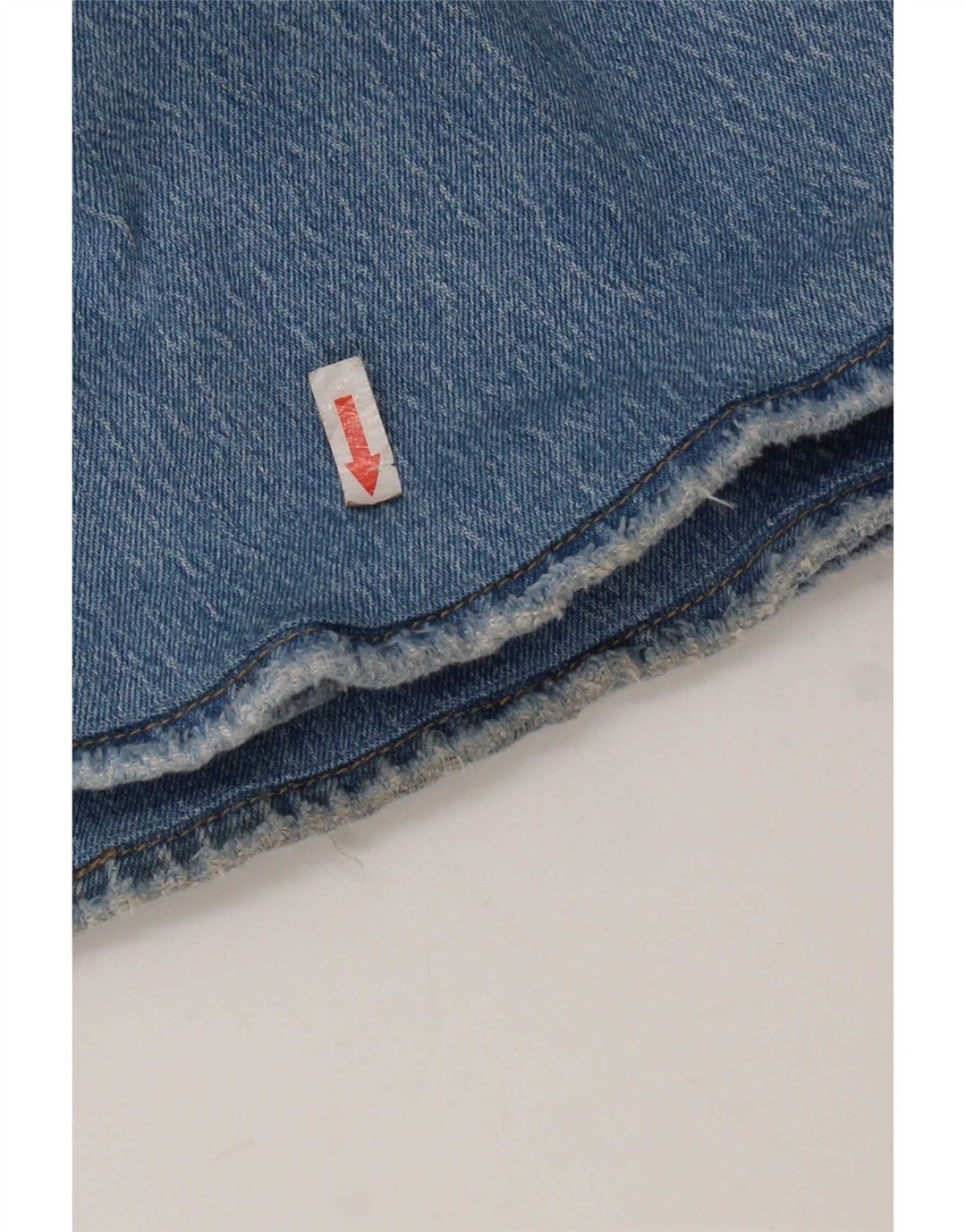 Levi's Damen Distressed High Rise Flared Jeans W26 L27 Blaue Baumwolle