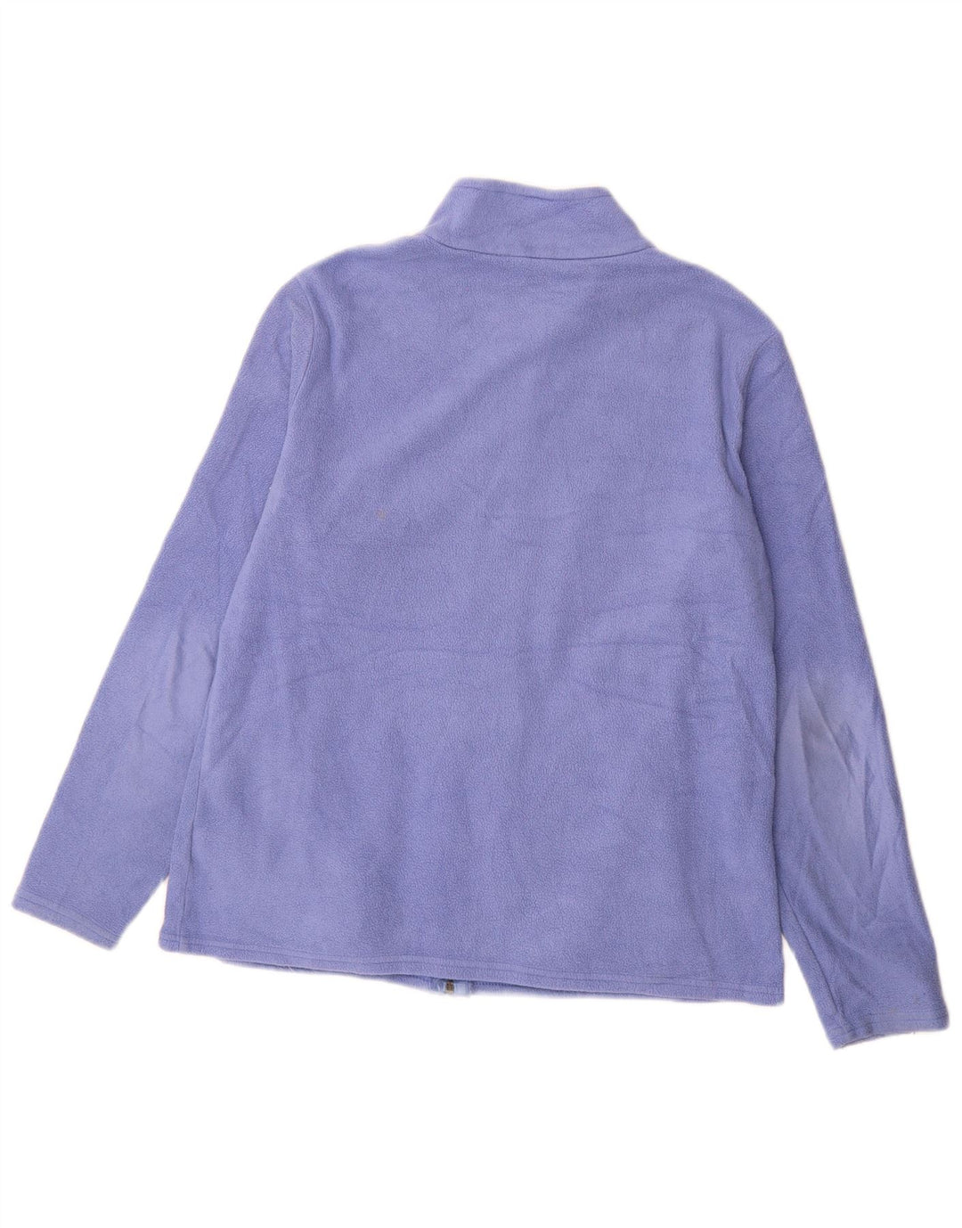 Marks & Spencer Damen Fleecejacke UK 16 Large Lila Polyester