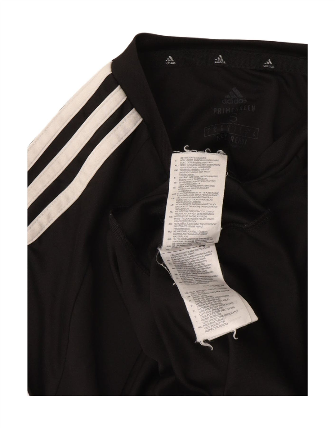 Adidas Herren Aeroready Graphic T-Shirt Top Small Schwarz Polyester