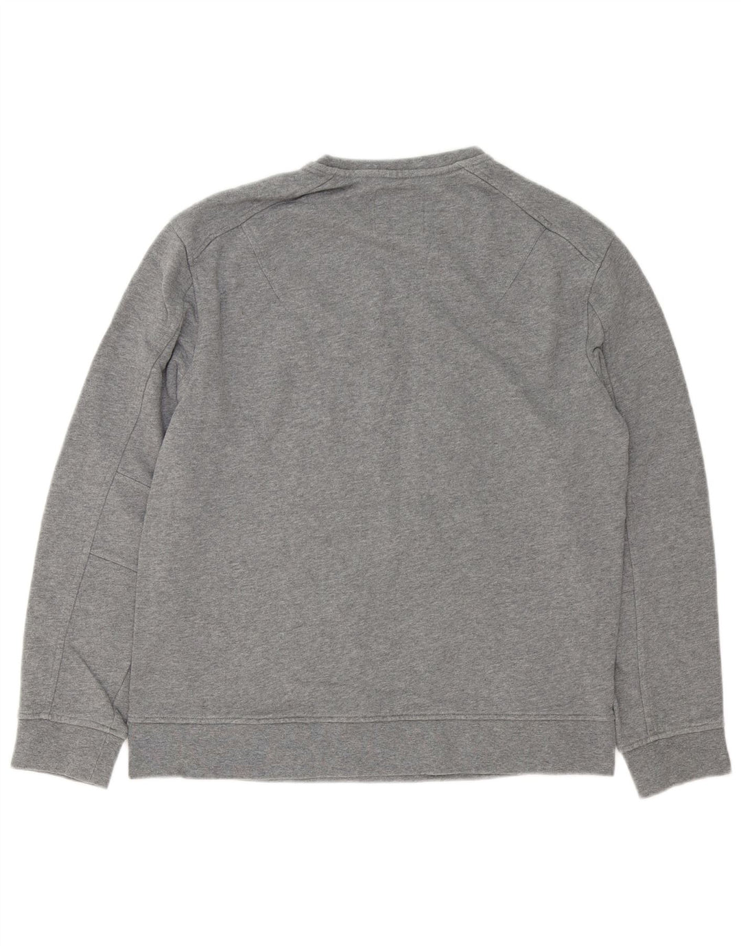 Armani Exchange Herren-Sweatshirt mit Grafik, mittelgraue Baumwolle