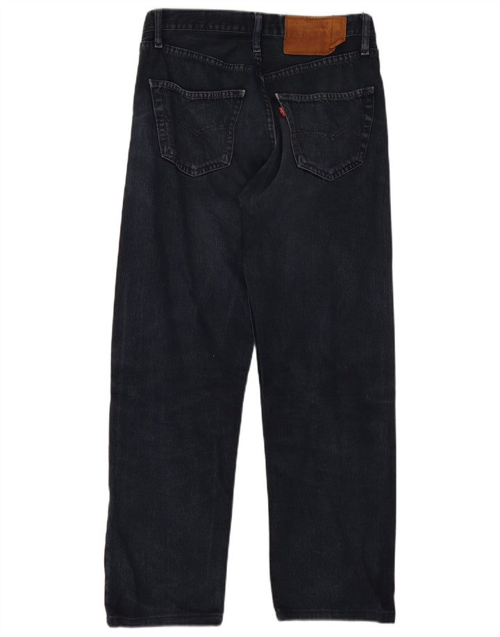 Levi's Herren 501 Straight Jeans W32 L28 Blaue Baumwolle