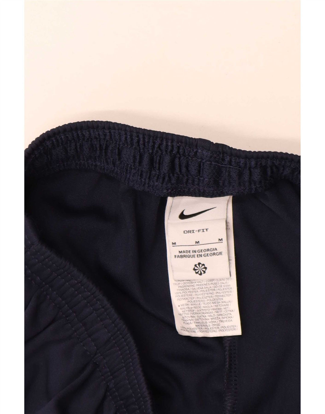 Nike Herren-Trainingshose, Mittelgroßes marineblaues Farbblock-Polyester