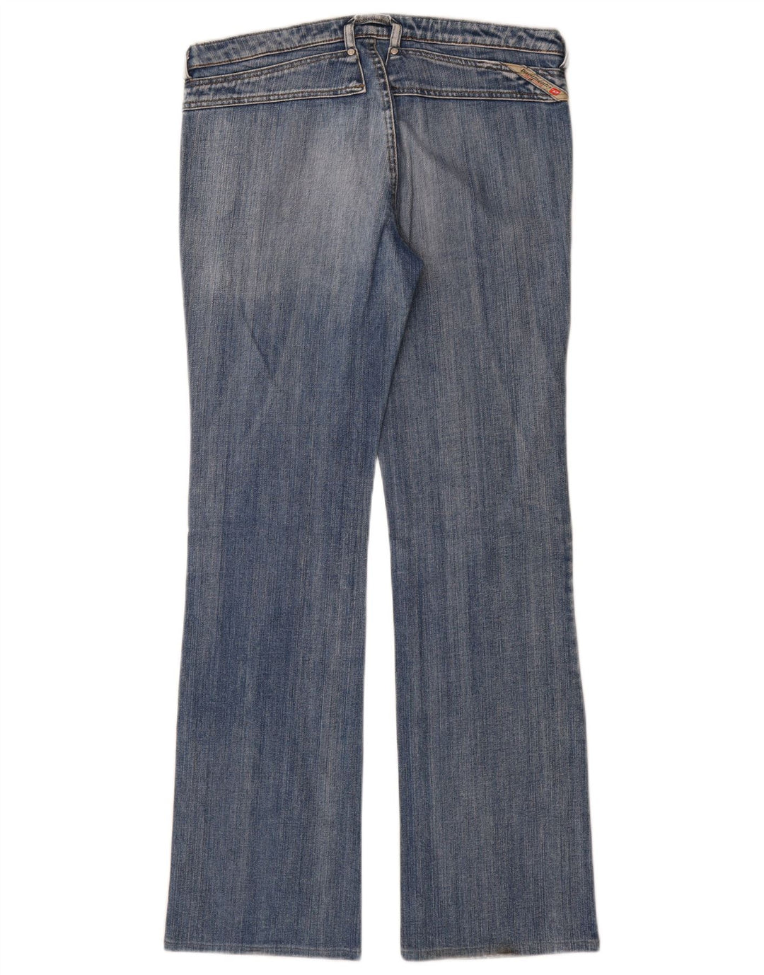 Diesel Bootcut-Jeans für Damen, W31, L33, blaue Baumwolle