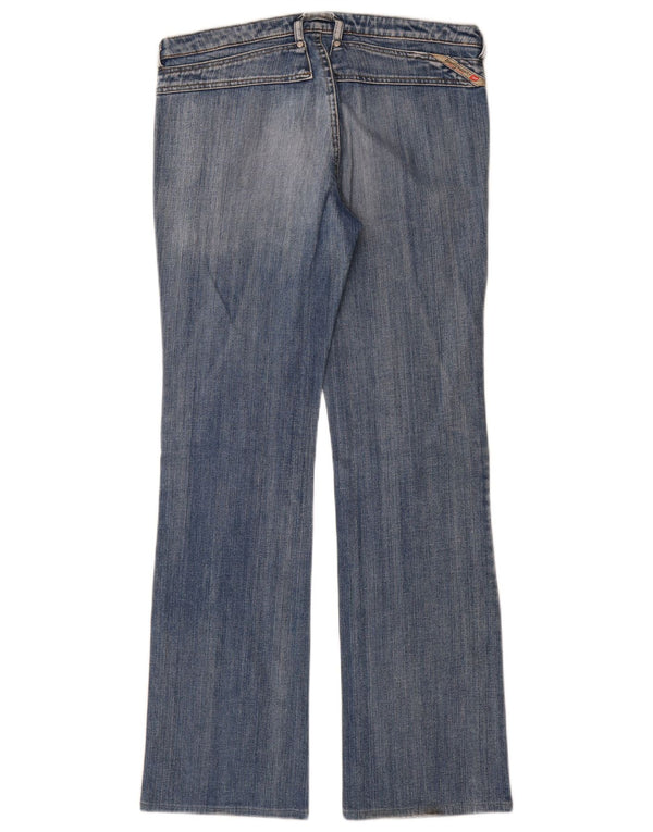 Diesel Bootcut-Jeans für Damen, W31, L33, blaue Baumwolle