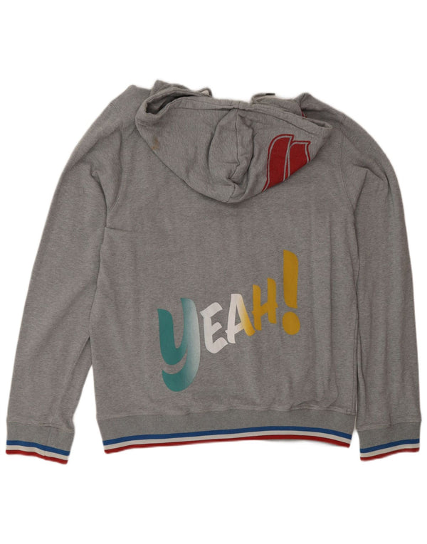 Diesel Herren 55DSL Graphic Hoodie Pullover XL Grau