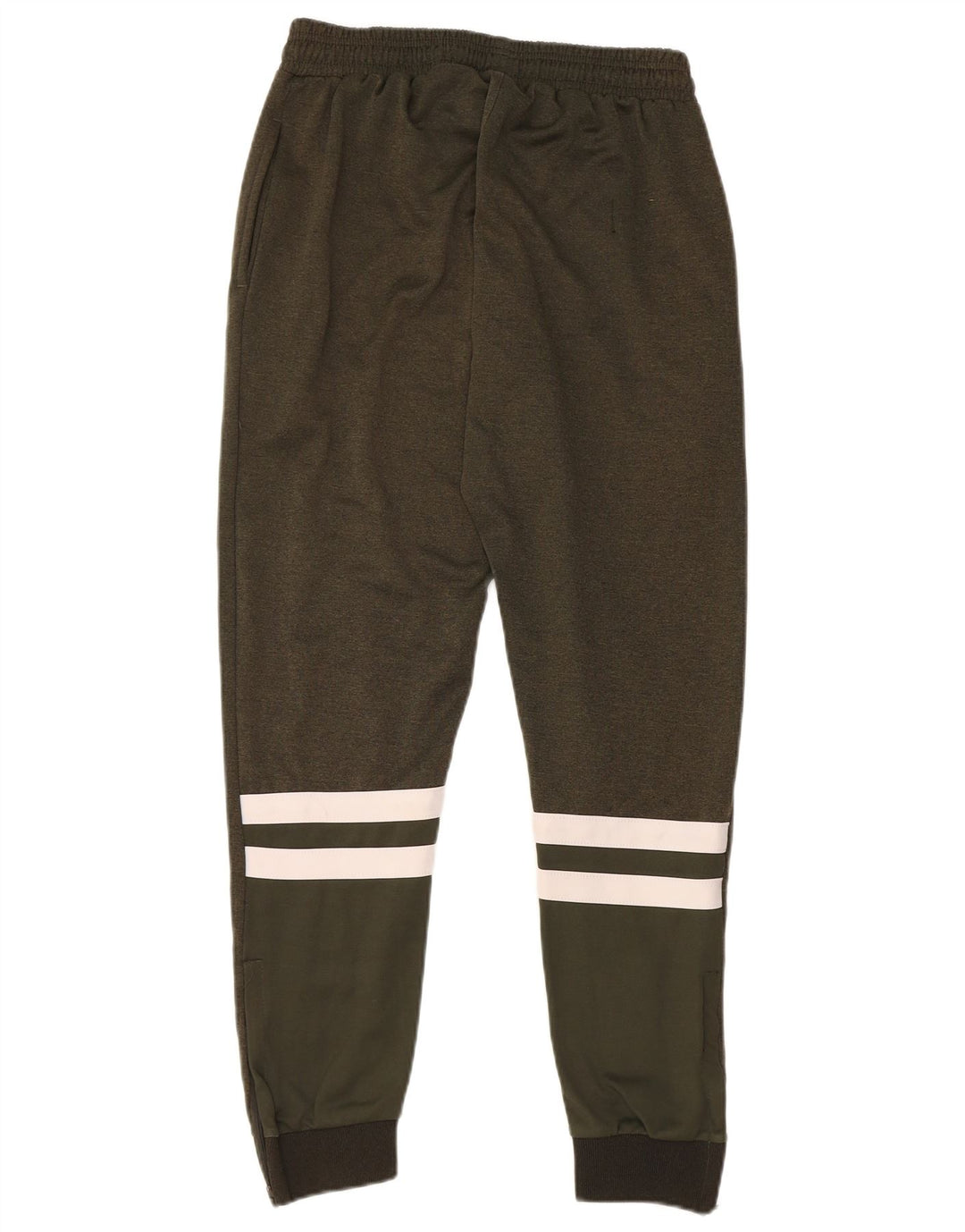 ELLESSE Herren-Trainingshose, Jogginghose, klein, Khaki, Farbblock-Polyester