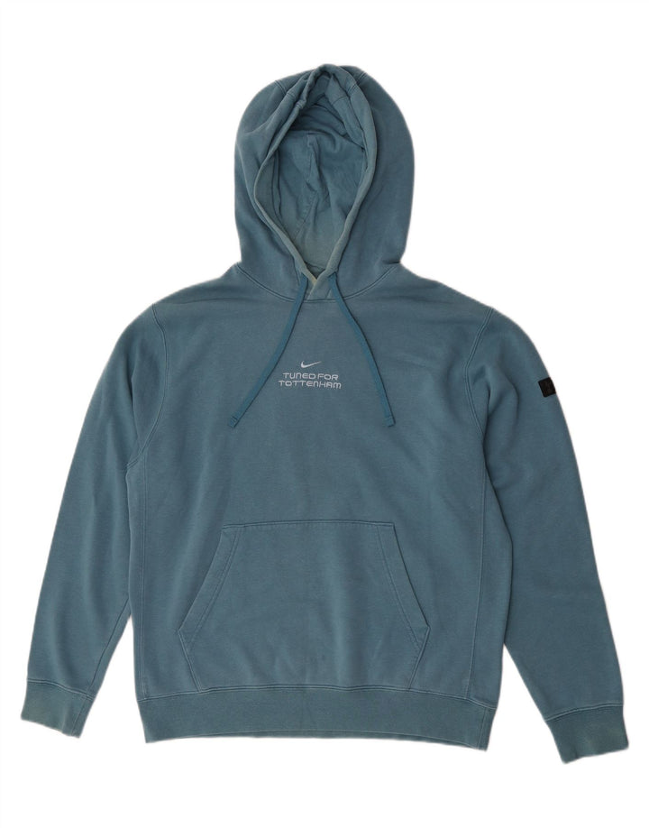 Nike Herren-Kapuzenpullover mit Grafik, mittelblaue Baumwolle