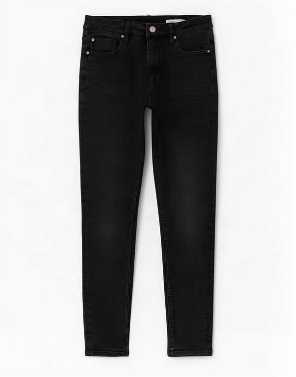 Marks & Spencer Damen The Ivy Skinny Jeans UK 12 Medium W30 L28 Schwarz