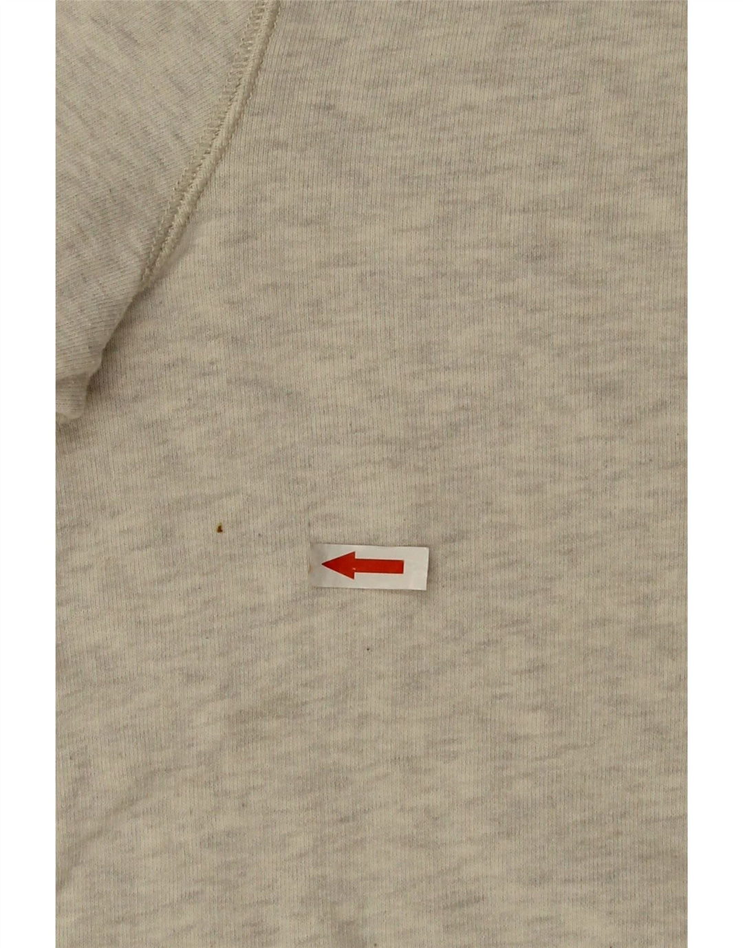 Farah Herren-Sweatshirt-Pullover aus mittelgrau gesprenkelter Baumwolle
