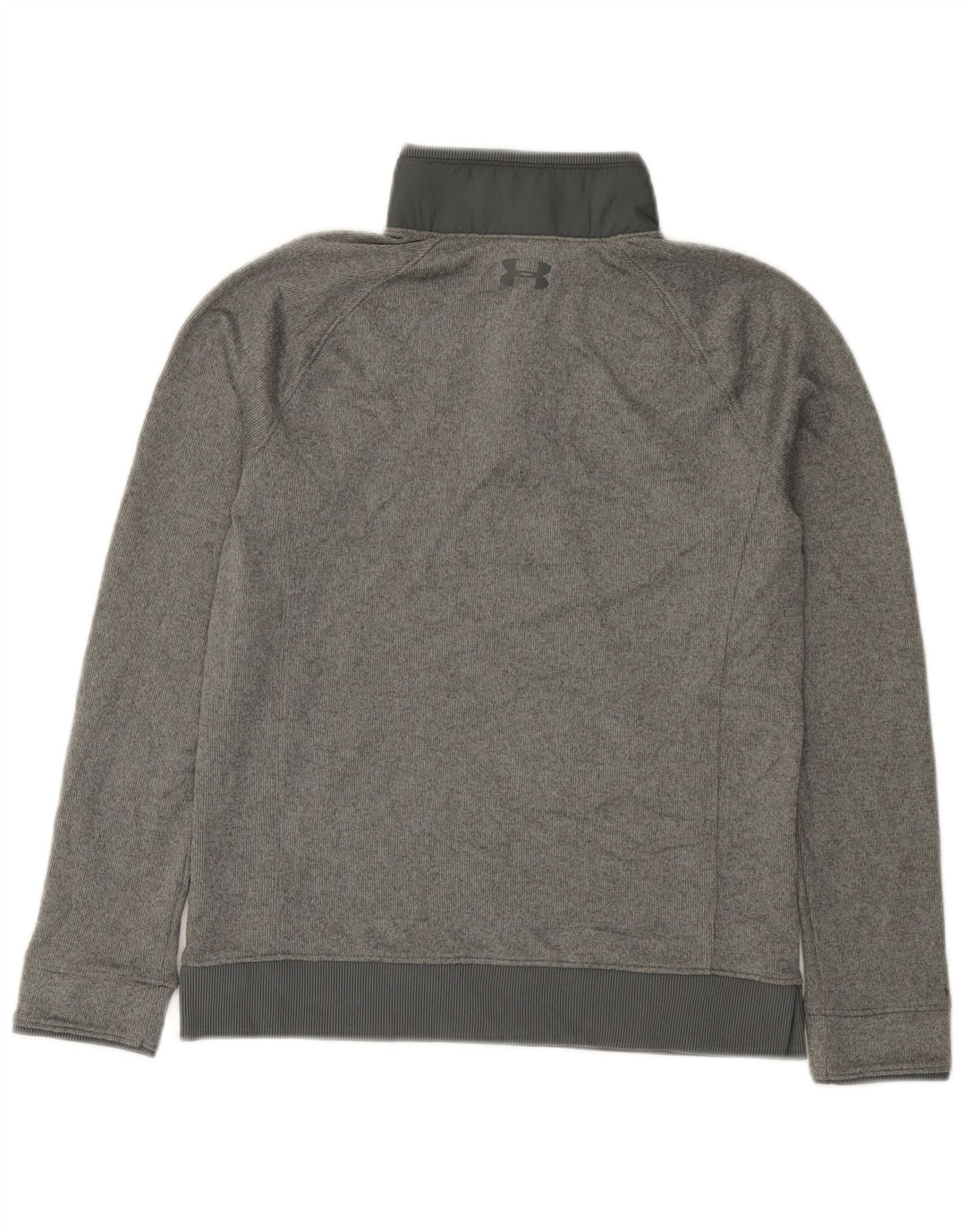 Under Armour Jungen-Sweatshirt mit Knopfkragen, 11–12 Jahre, Größe L, Grau