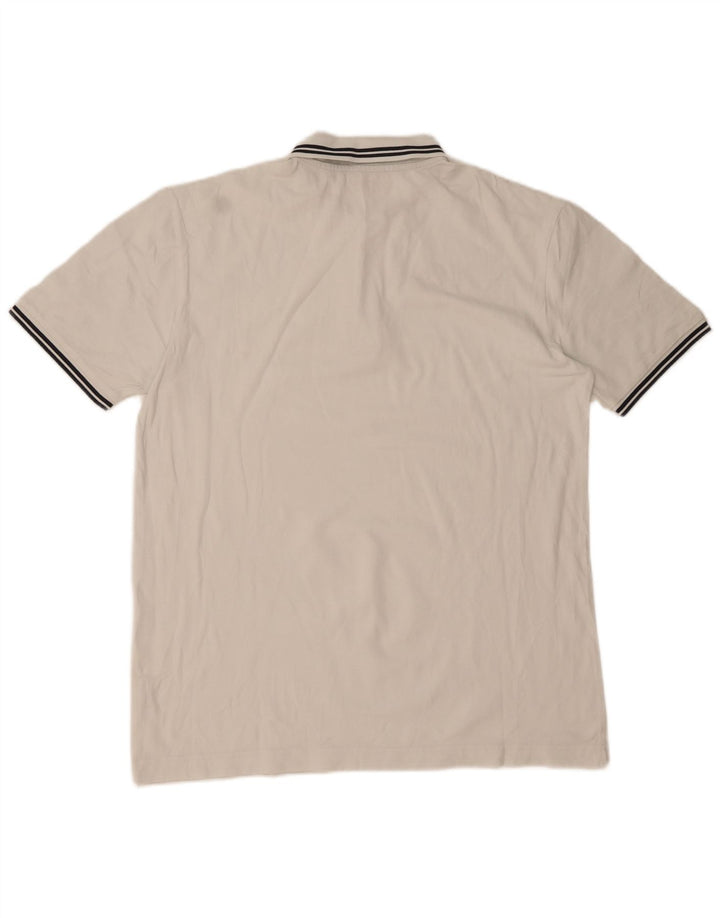 KAPPA Herren Poloshirt 2XL Weiße Baumwolle