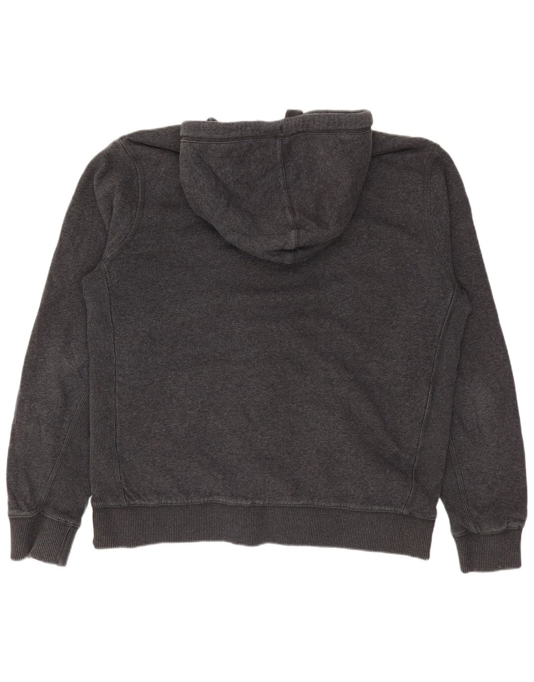 Fat Face Herren-Kapuzenpullover mit Reißverschluss, groß, aus grauer Baumwolle