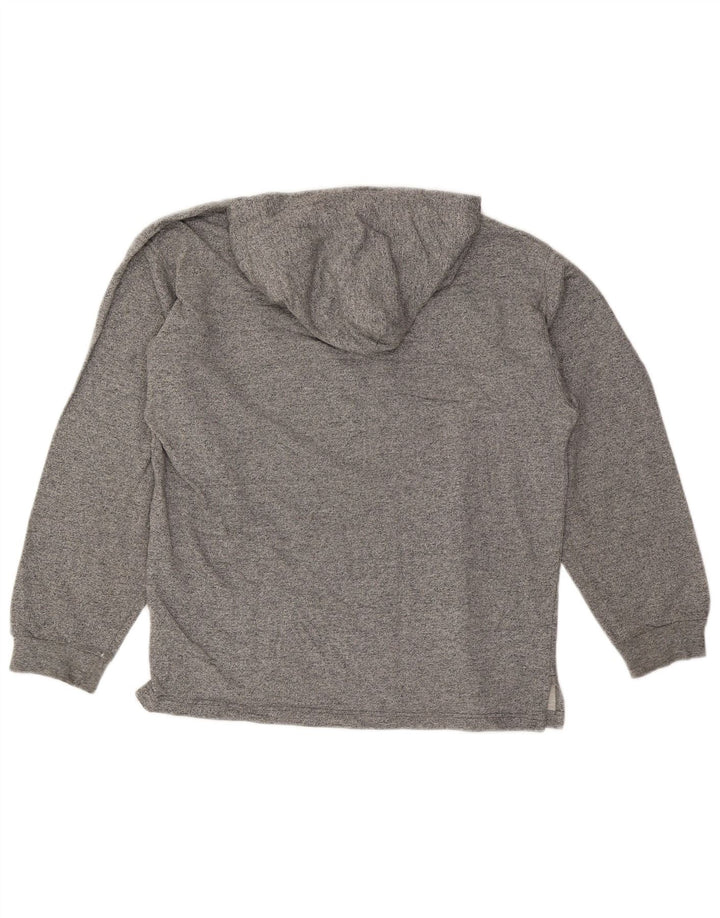 CHAMPION Herren-Kapuzenpullover, groß, grau gesprenkelte Baumwolle