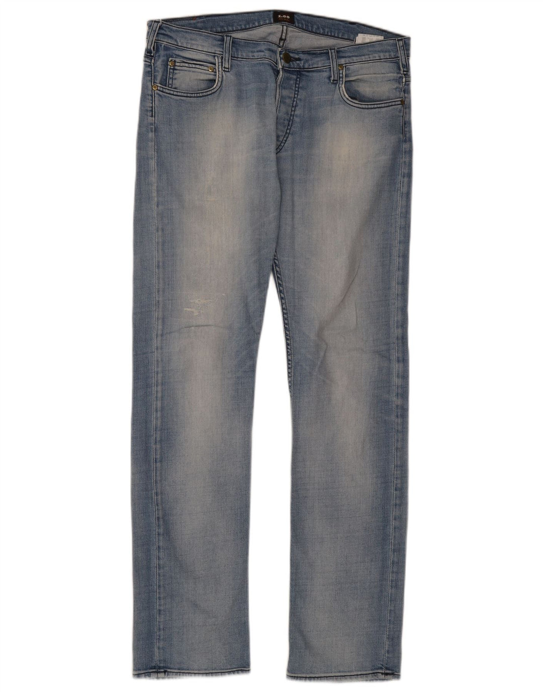 Lee Herren Powell Slim Jeans W34 L34 Blaue Baumwolle
