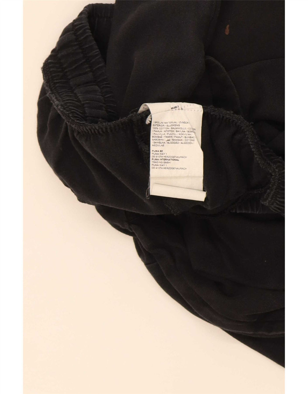 Puma Herren Graphic Sport Shorts Mittelschwarze Baumwolle