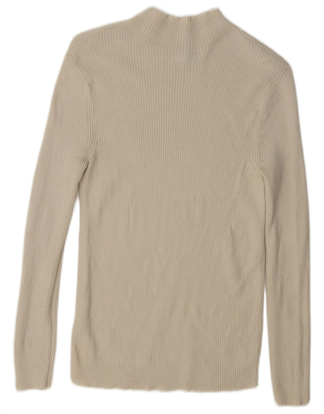 Marks & Spencer Rollkragenpullover für Damen, UK 12, mittelbeige Wolle