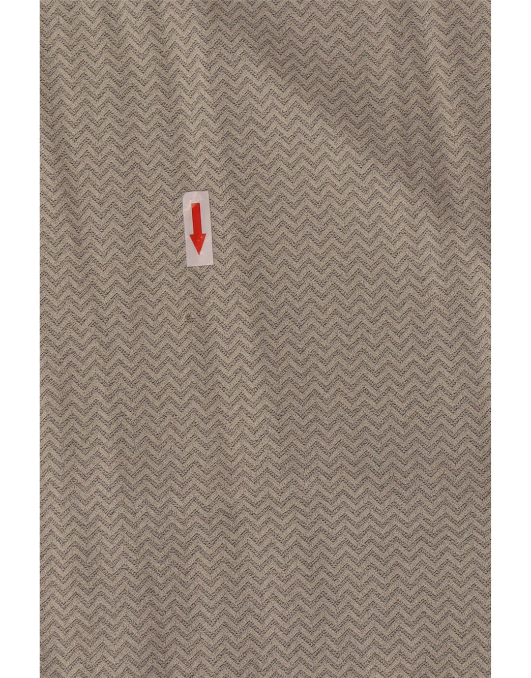 Gianfranco Ferre Damen Bluse Top UK 16 Große graue Chevron-Viskose
