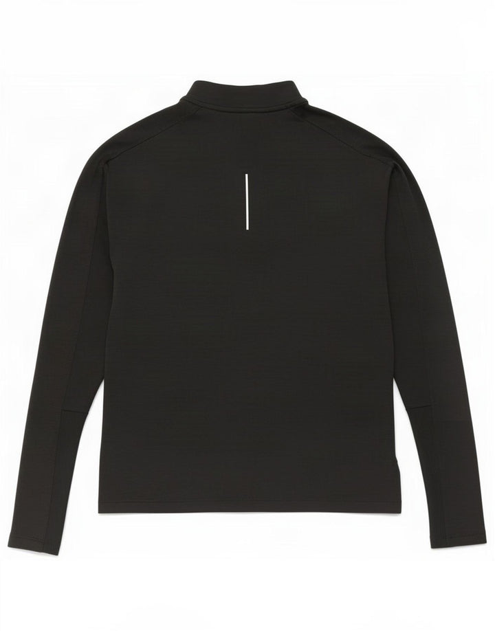 Nike Herren Dri Fit Zip Neck Pullover Trainingsanzug Top XS Schwarz Polyester