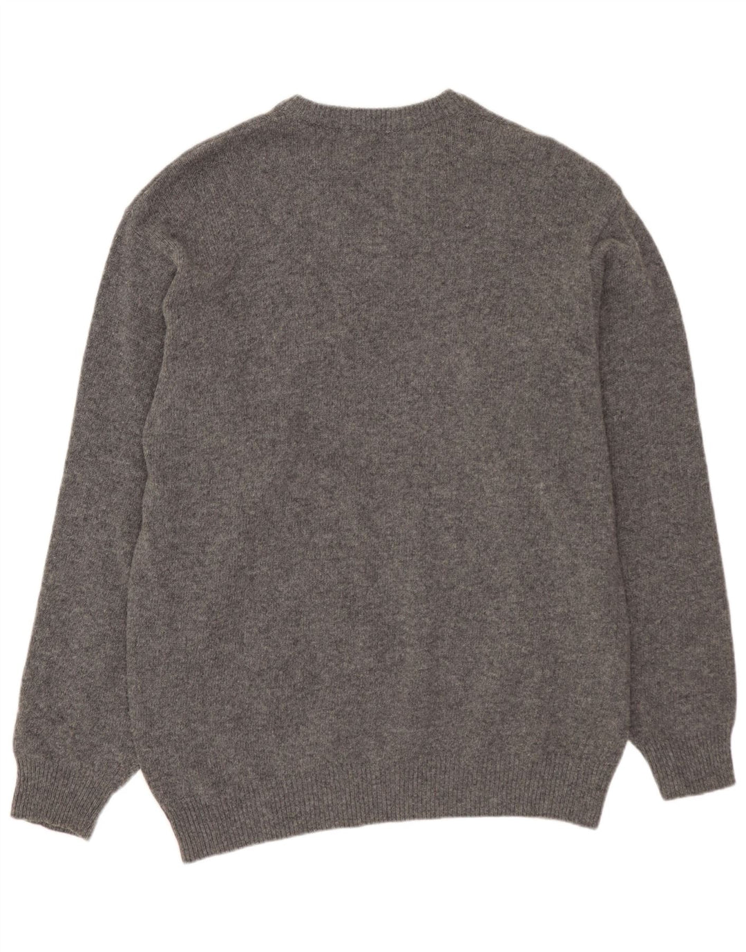 SERGIO TACCHINI Herren-Pullover mit V-Ausschnitt, Größe L, Grau