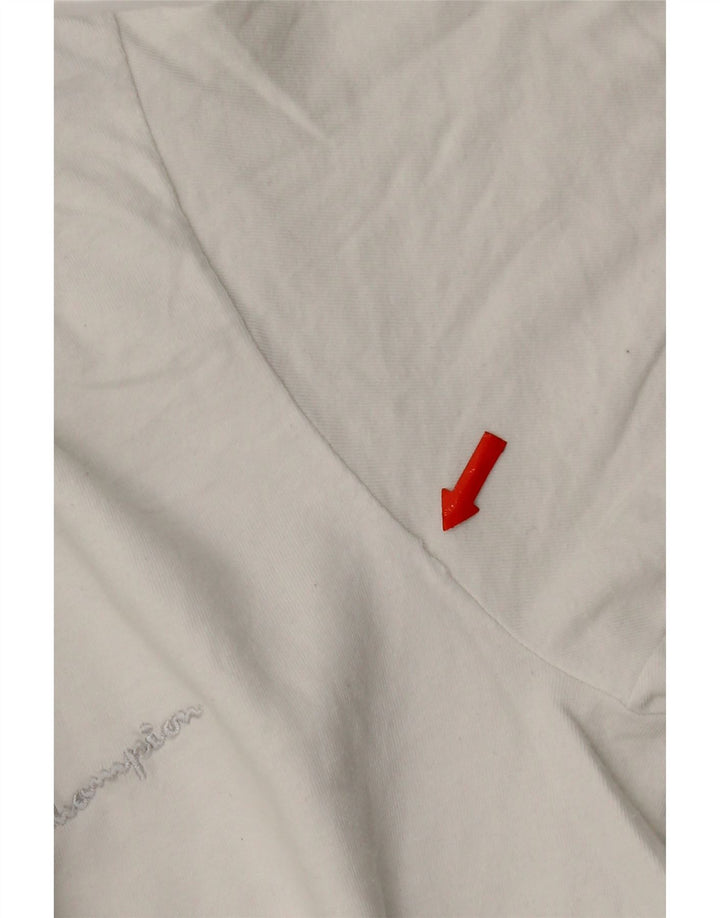 Champion Herren T-Shirt Top Small Weiß
