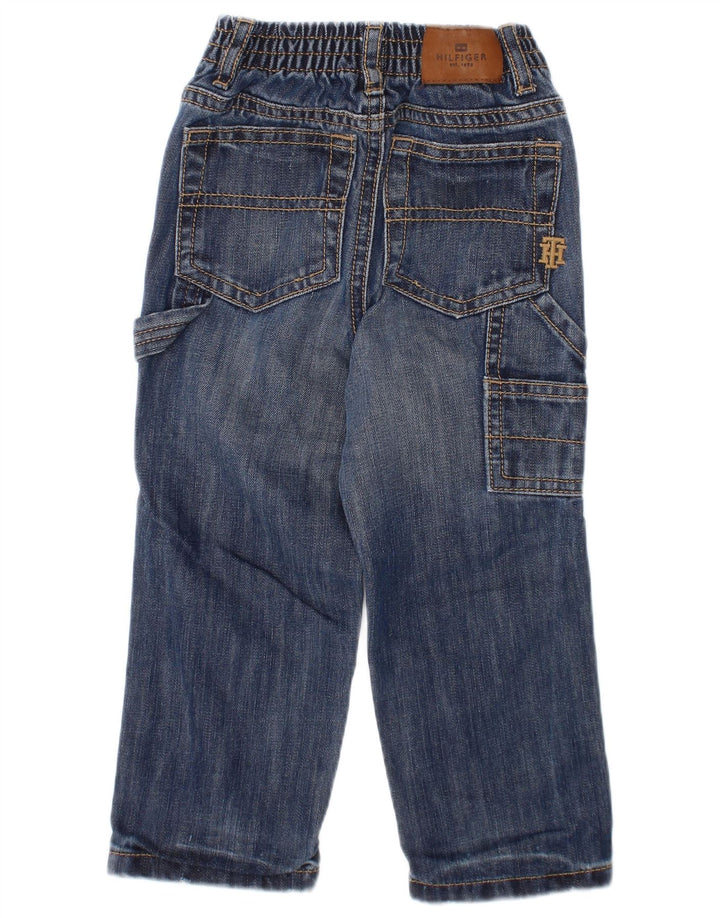 TOMMY HILFIGER Baby Jungen Cargo Straight Jeans 18-24 Monate W20 L12 Blau