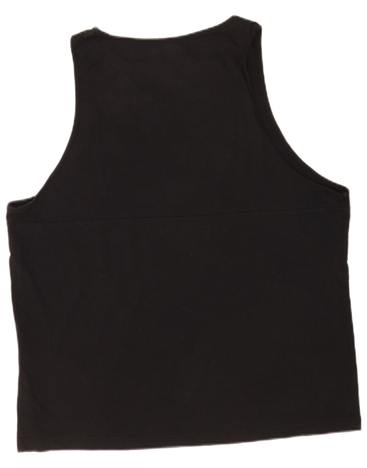 Kappa Herren Graphic Vest Top XL Schwarz