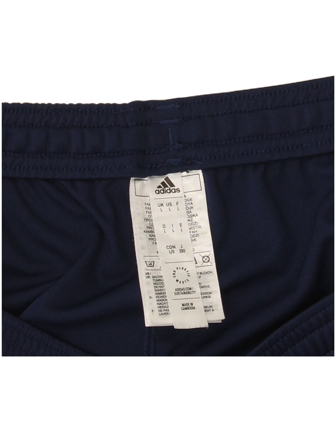 Adidas Herren Aeroready Sport Shorts Large Marineblau Polyester