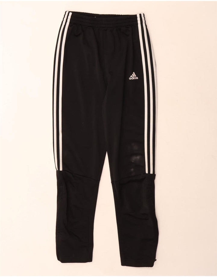 Adidas Trainingshose für Jungen, 13–14 Jahre, schwarzes Polyester