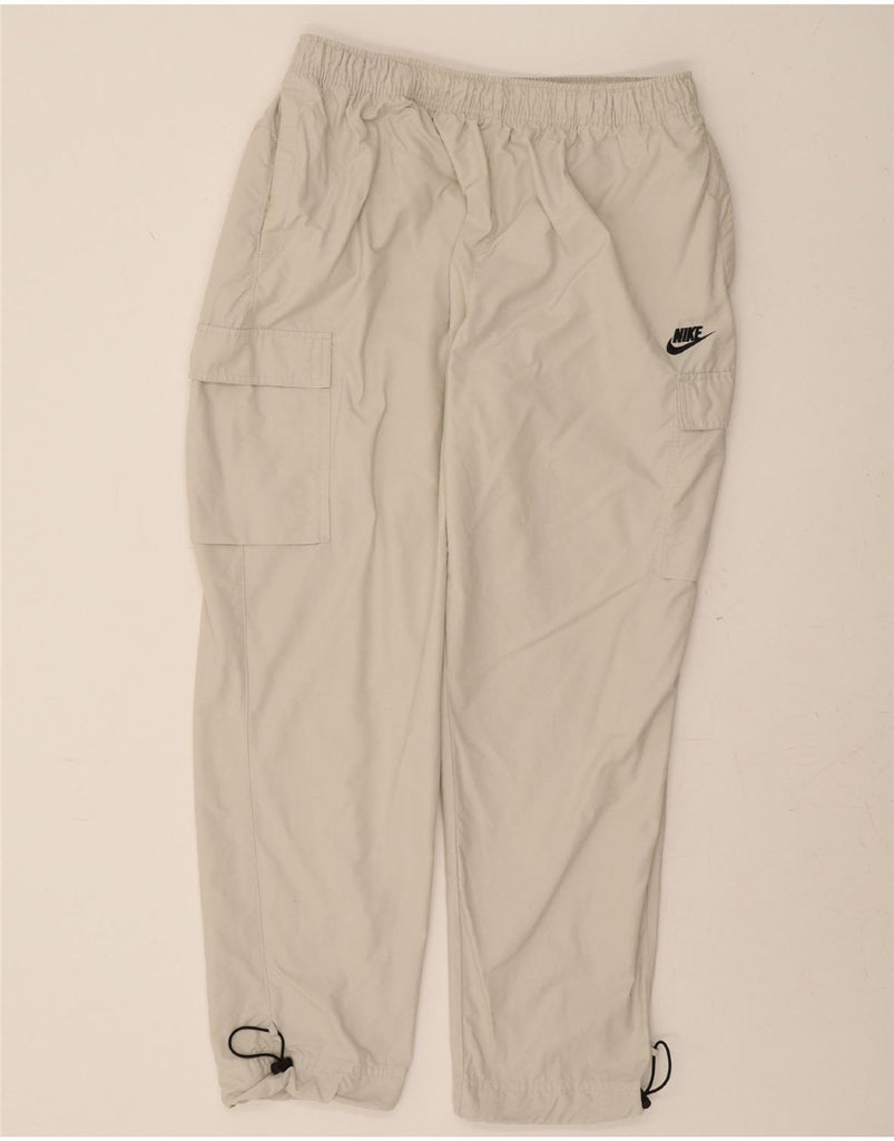 NIKE Womens Straight Cargo Trousers  XL W36 L29 Off White Cotton Vintage Nike and Second-Hand Nike from Messina Hembry 