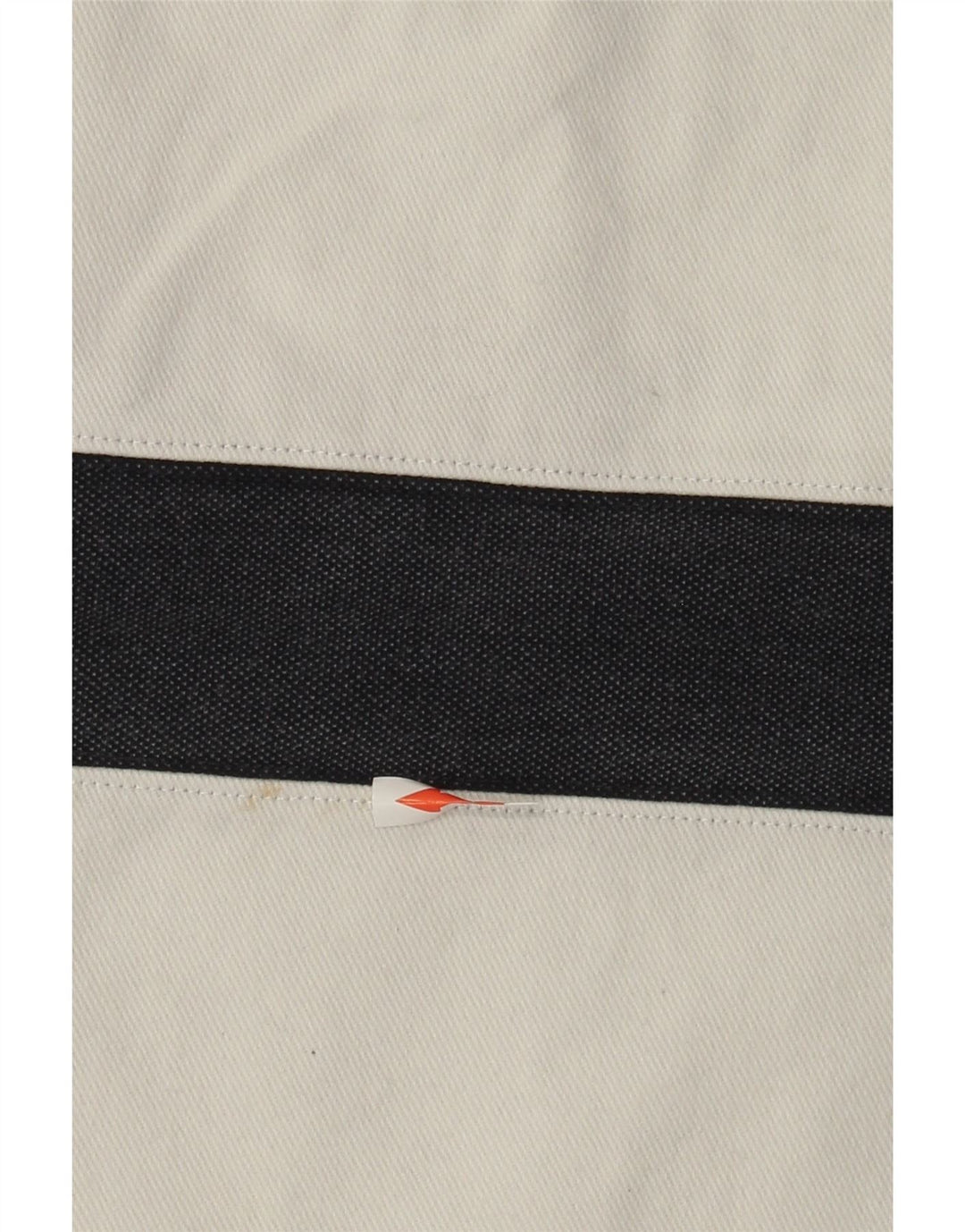 Crew Clothing Herren-Sweatshirt mit Reißverschluss am Hals, mittleres Marineblau gestreift