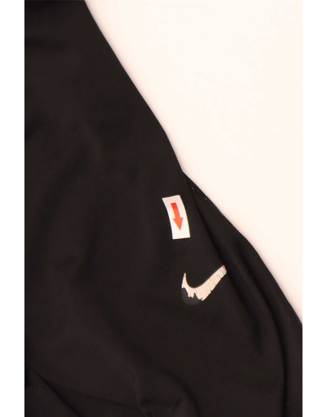 Nike Damen Dri Fit Graphic Leggings UK 14 Mittelschwarzes Polyester