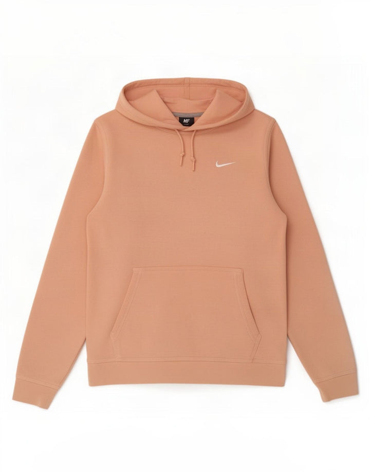Nike Herren Kapuzenpullover aus mittelrosa Baumwolle