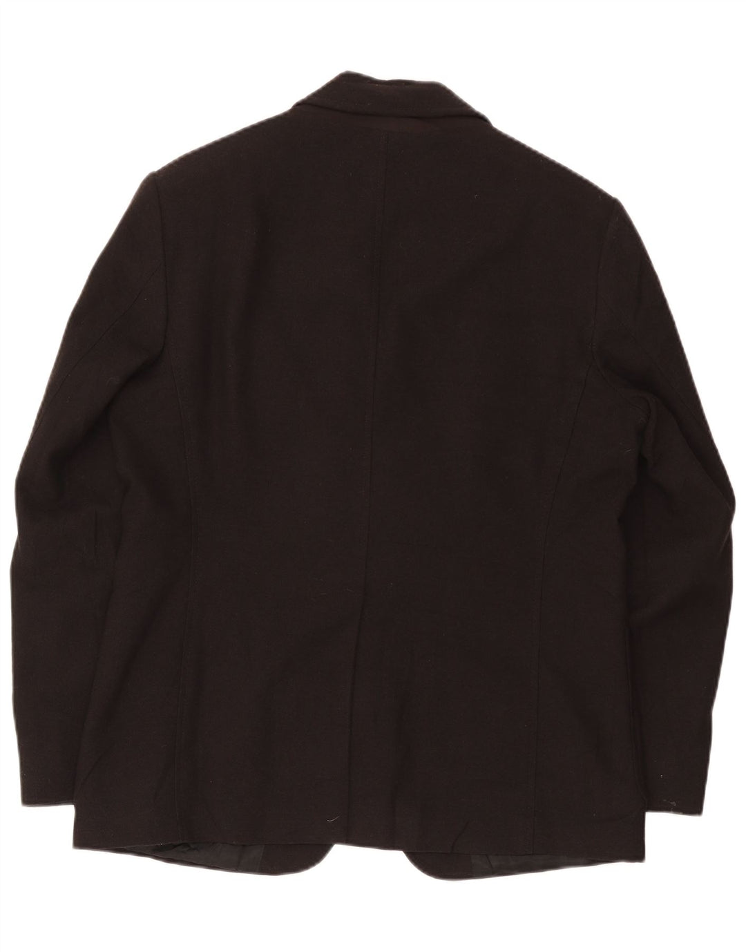 Geox Herren Respira 3-Knopf-Blazerjacke UK 42 XL Schwarze Wolle