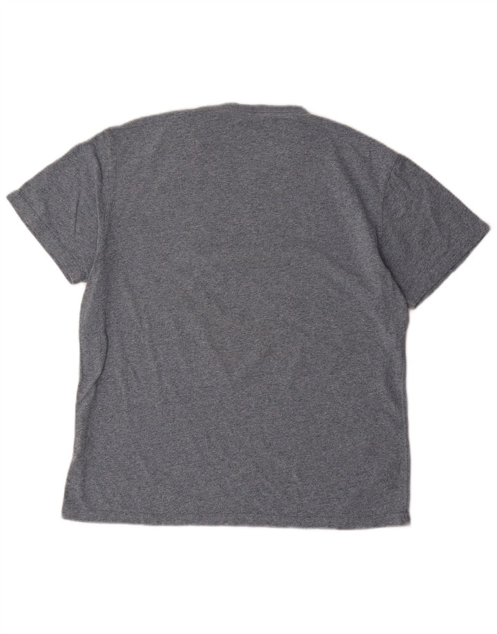 Joules Herren-T-Shirt-Oberteil aus mittelblauer Baumwolle