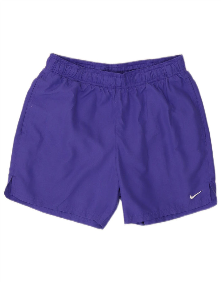 Nike Herren-Sportshorts, klein, lila, Polyester