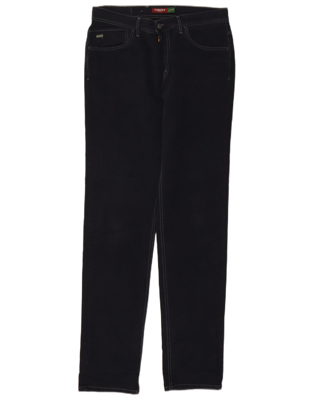 Carrera Herren Straight Jeans IT 48 Medium W33 L34 Marineblau Baumwolle
