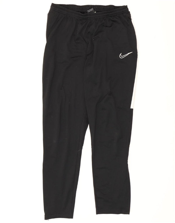 Nike Herren Dri Fit Trainingshose, groß, schwarzes Farbblock-Polyester