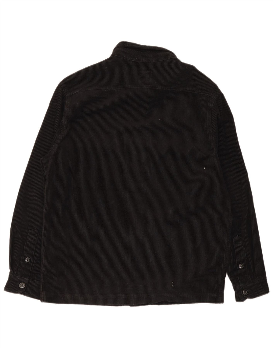 Lee Herren Cordjacke UK 36 Small Schwarz Baumwolle