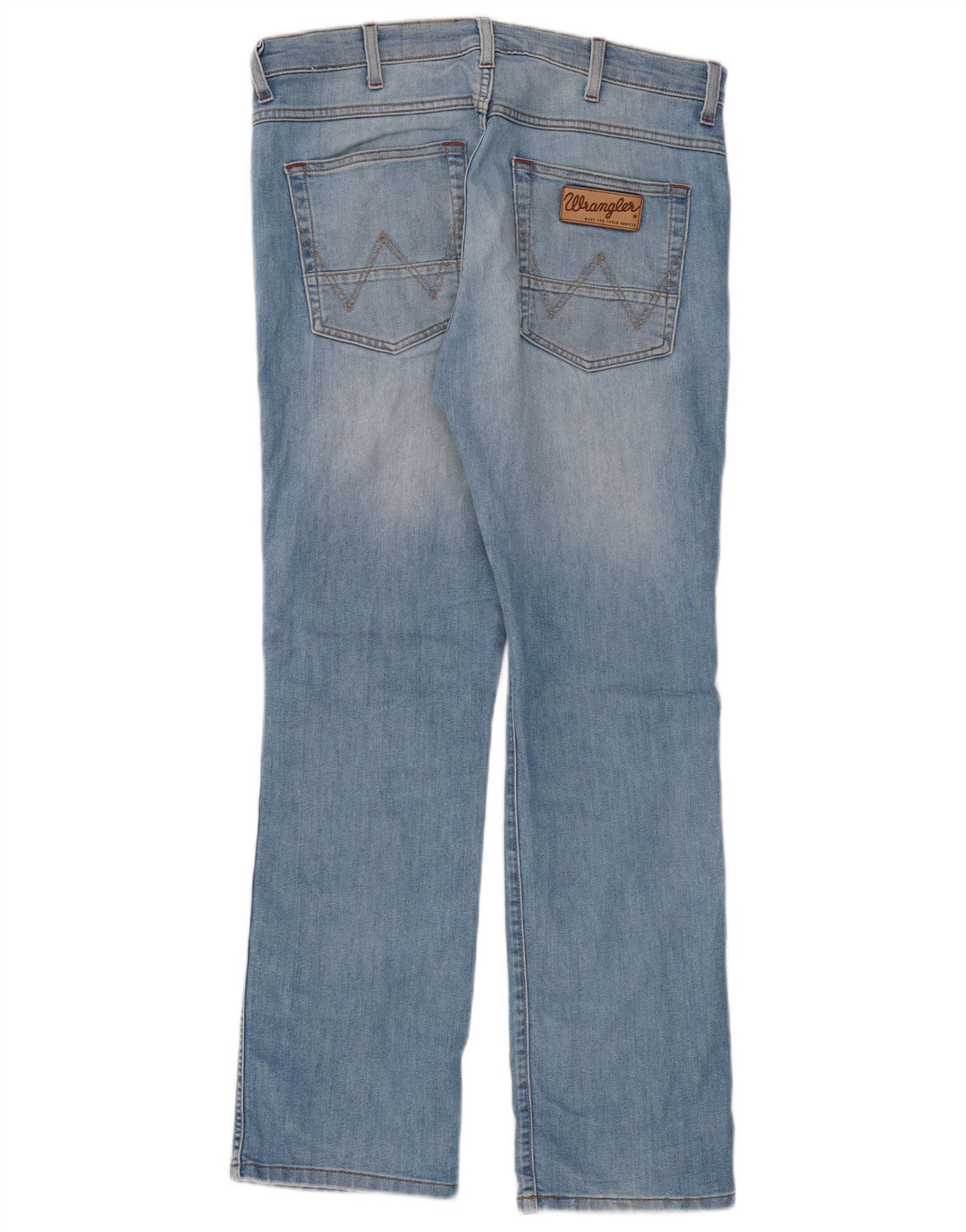 WRANGLER Mens Straight Jeans W34 L30  Blue
