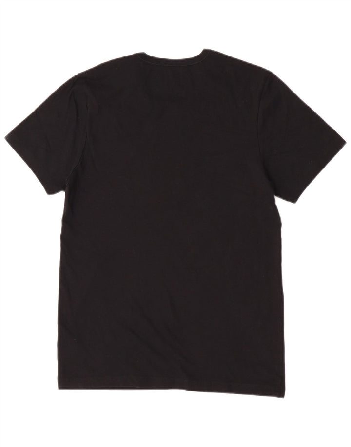 Hugo Boss Herren T-Shirt Top Small Schwarz Baumwolle
