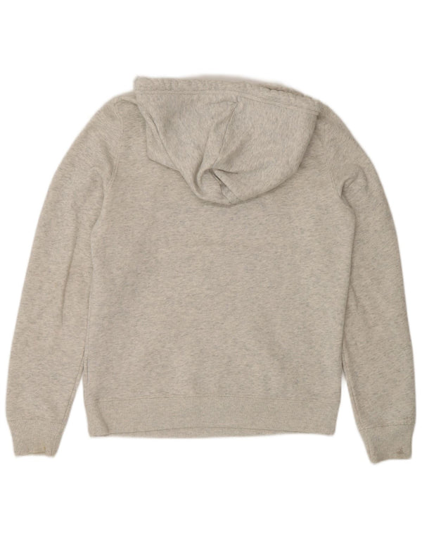 Hollister Herren-Pullover mit grafischem Kapuzenpullover, Größe S, Grau, Colourblock-Baumwolle