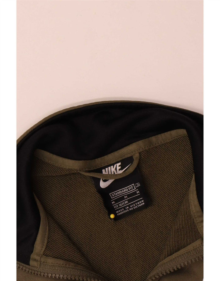 Nike Standard-Trainingsanzug-Oberteil für Jungen, 10–11 Jahre, Mittelkhaki