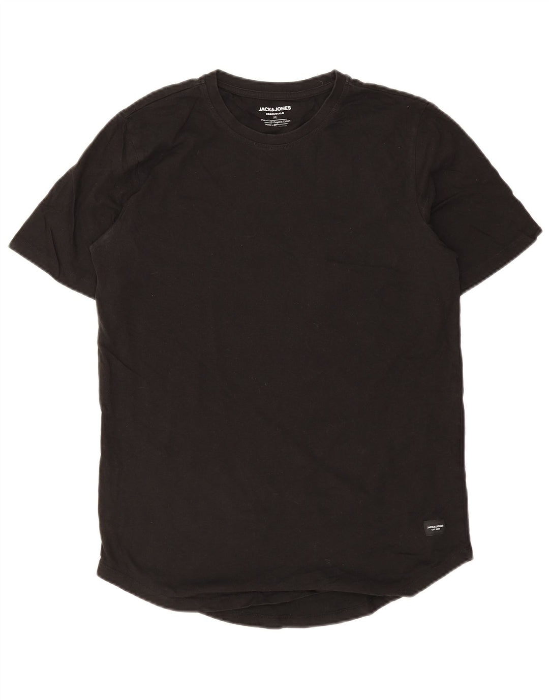Jack & Jones Herren T-Shirt Top Medium Schwarz Baumwolle