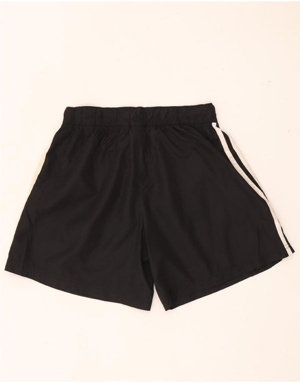 Adidas Damen Sportshorts UK 14 Medium Black Polyester