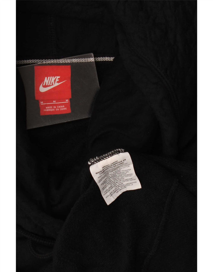 Nike Damen-Pullover mit übergroßem Kapuzenpullover, Gr. 14, mittelschwarz, Baumwolle