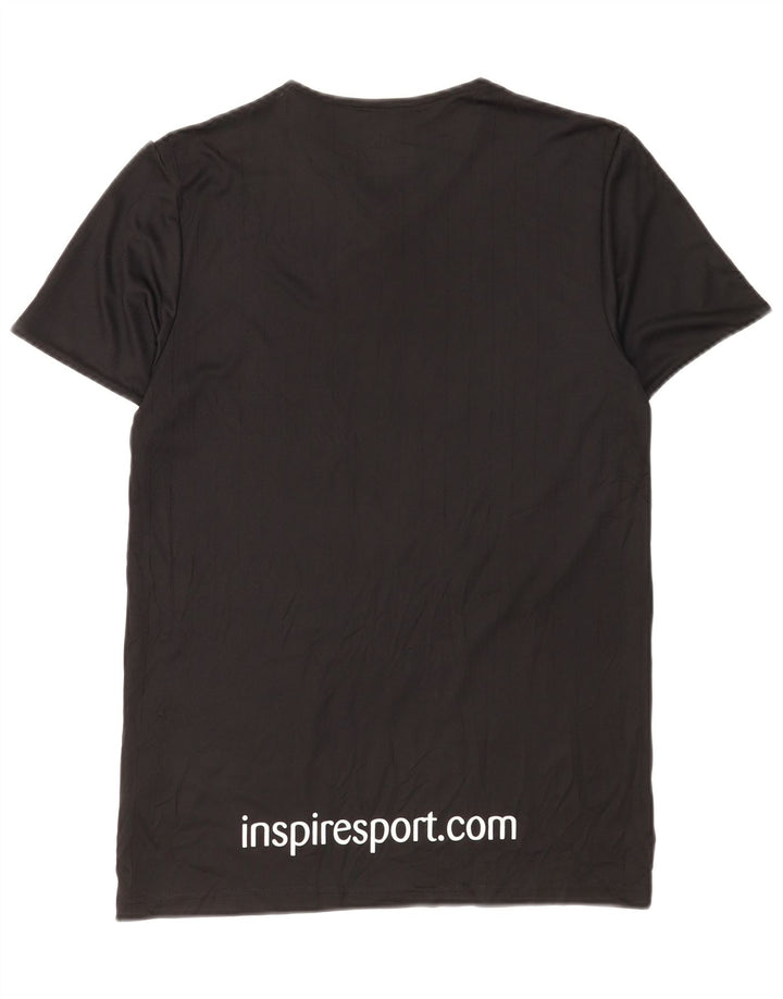 Adidas Herren Climalite Graphic T-Shirt Top Small Schwarz Polyester