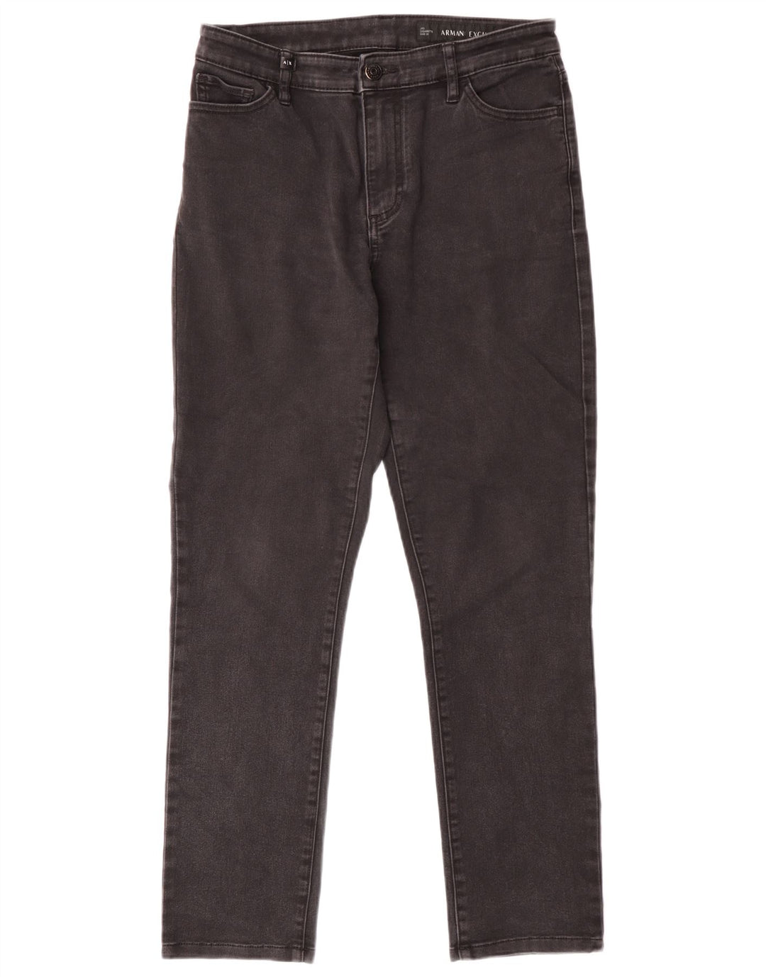 Armani Jeans Damen Slim Jeans W30 L28 Schwarze Baumwolle